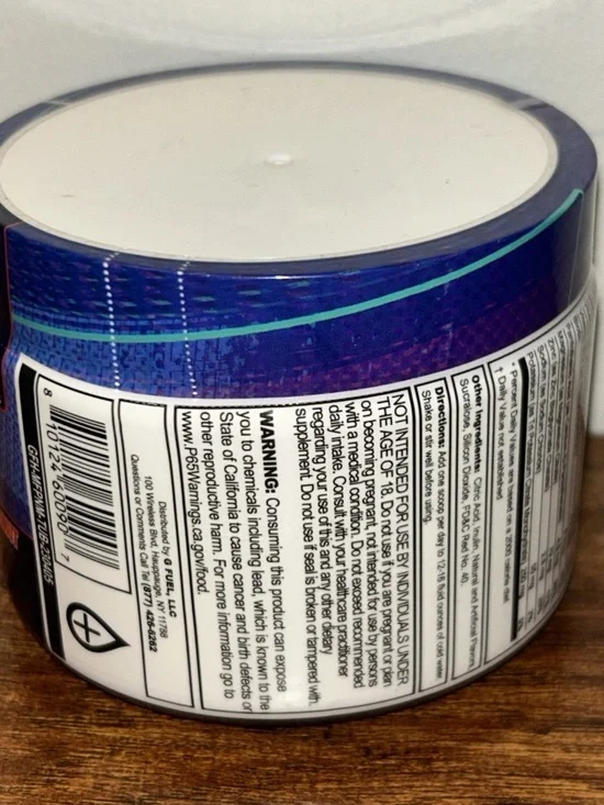 G FUEL Hydration Glitch Mix - Spider-Man - Strawberry Guava Coconut - Exp. 2028 - Picture 3 of 7